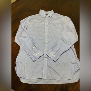 Ralph Lauren 18 neck 36/37 Popplin Slim Fit dress shirt